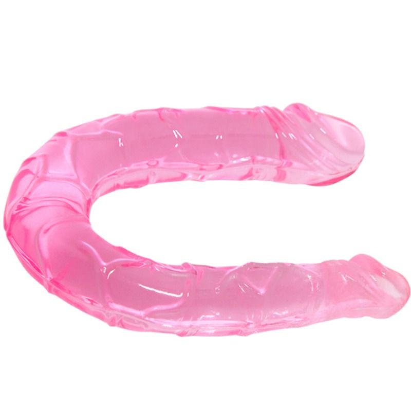DILDO DOPPIO FLESSIBILE, ERGONOMICO E IMPERMEABILE