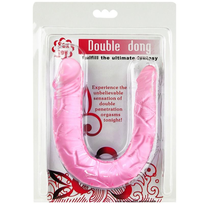 DILDO DOPPIO FLESSIBILE, ERGONOMICO E IMPERMEABILE