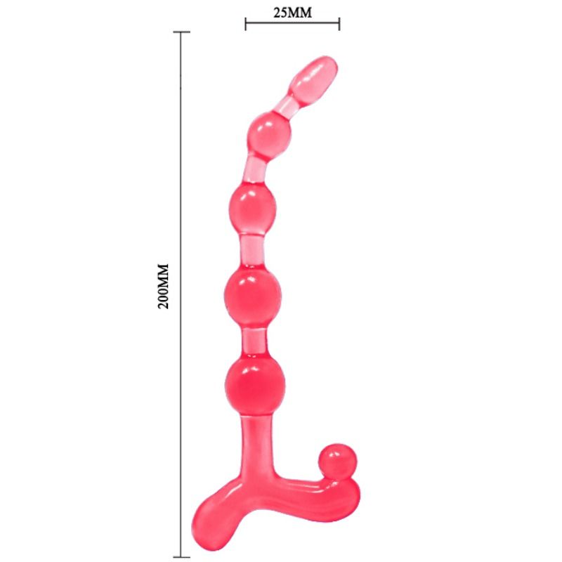 BAILE - TWIST PALLINE ANALI ROSSE FLESSIBILI