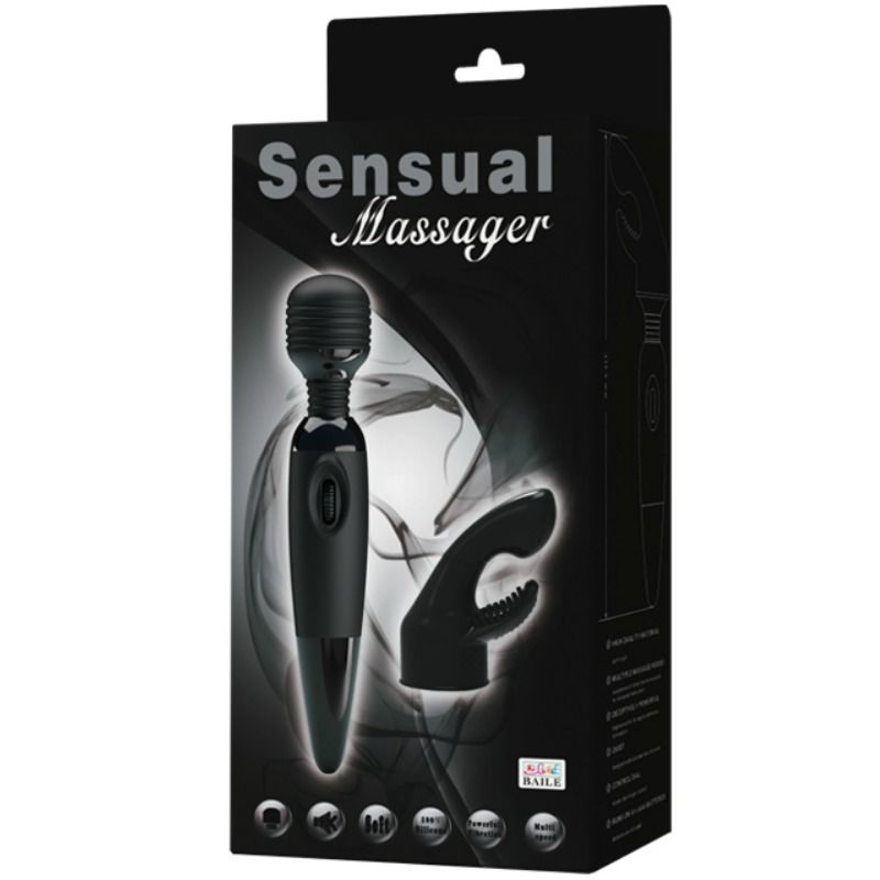 BAILE - SENSUAL  MASSAGGIATORE  CON TESTINA INTERCAMBIABILE