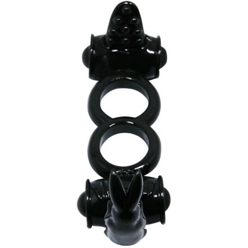 ANELLO PENE VIBRANTE CON STIMOLATORE CLITORIDEO "SWEET RING" - BAILE.