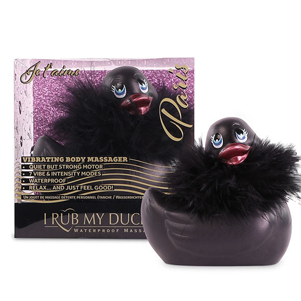 BIG TEASE TOYS - I RUB MY DUCKIE 2.0  PARIS  MASSAGGIATORE NERO