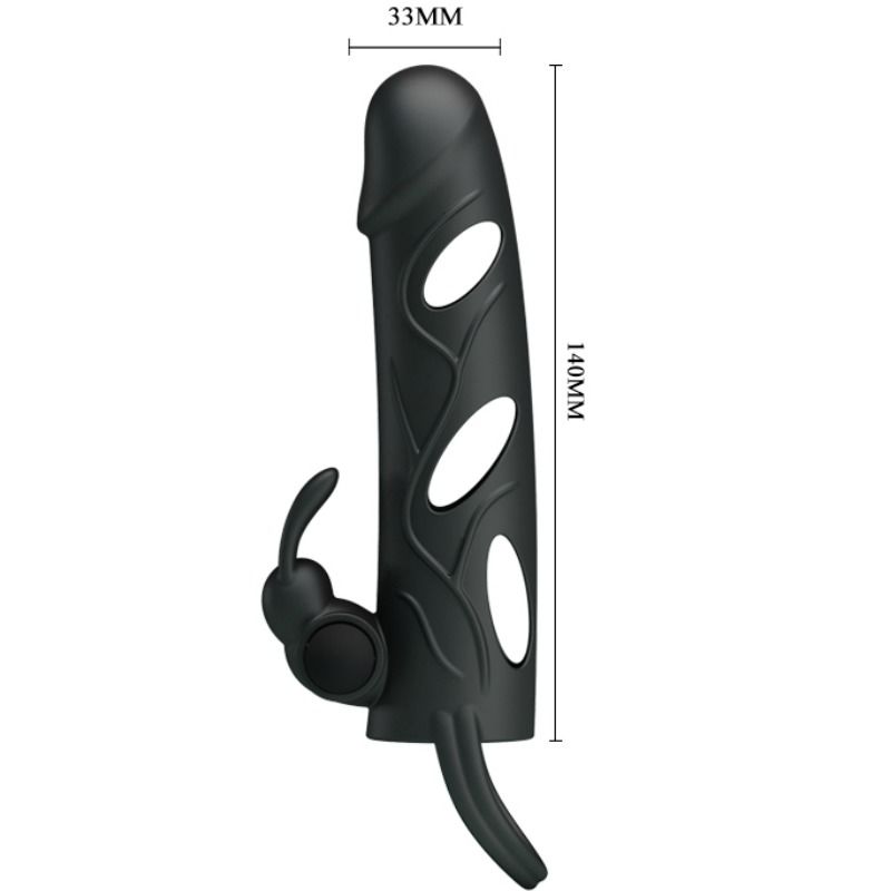 PRETTY LOVE - PROLUNGA VIBRANTE  IN SILICONE 14 CM MOD 2