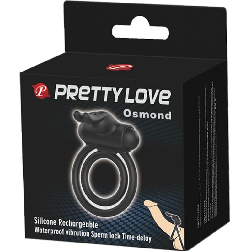 PRETTY LOVE - ANELLO PENE OSMOND VIBRANTE IN SILICONE