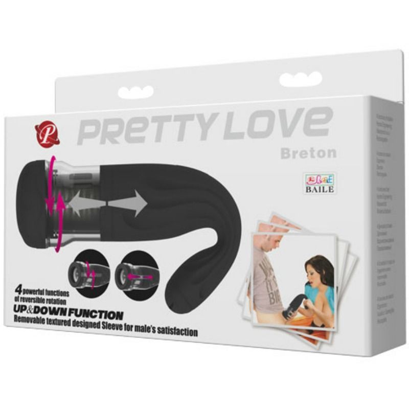 PRETTY LOVE - MASTURBATORE MASCHILE BRETON MULTIFUNZIONE