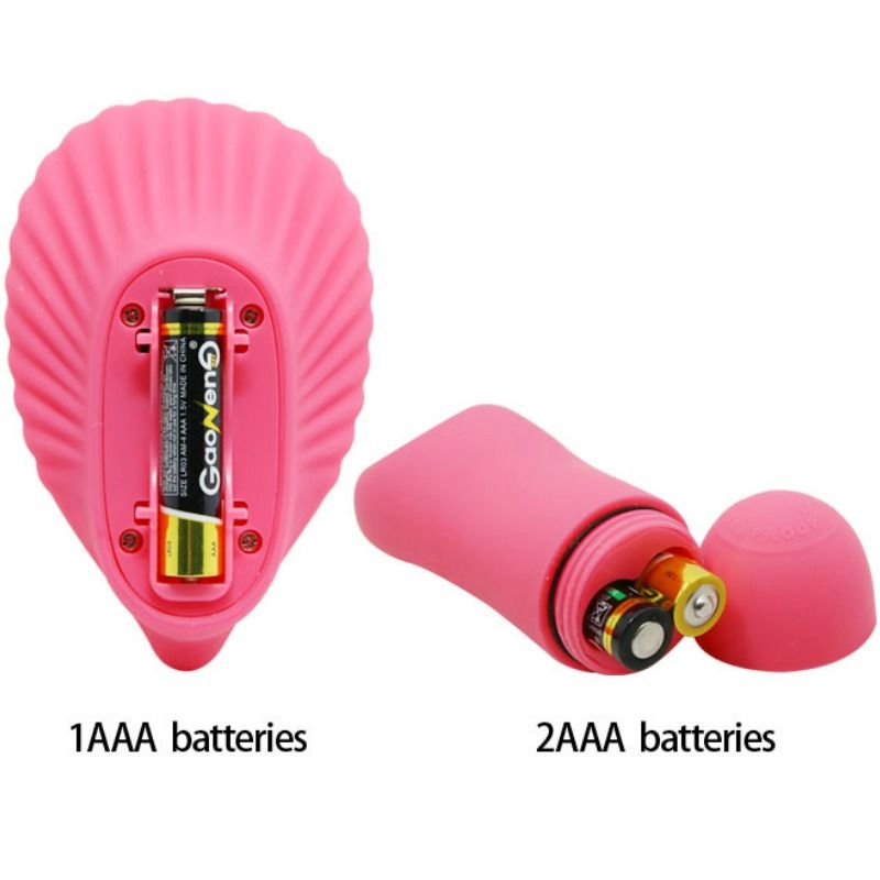 PRETTY LOVE - MASSAGGIATORE SHELL A FORMA DI CONCHIGLIA CON TELECOMANDO