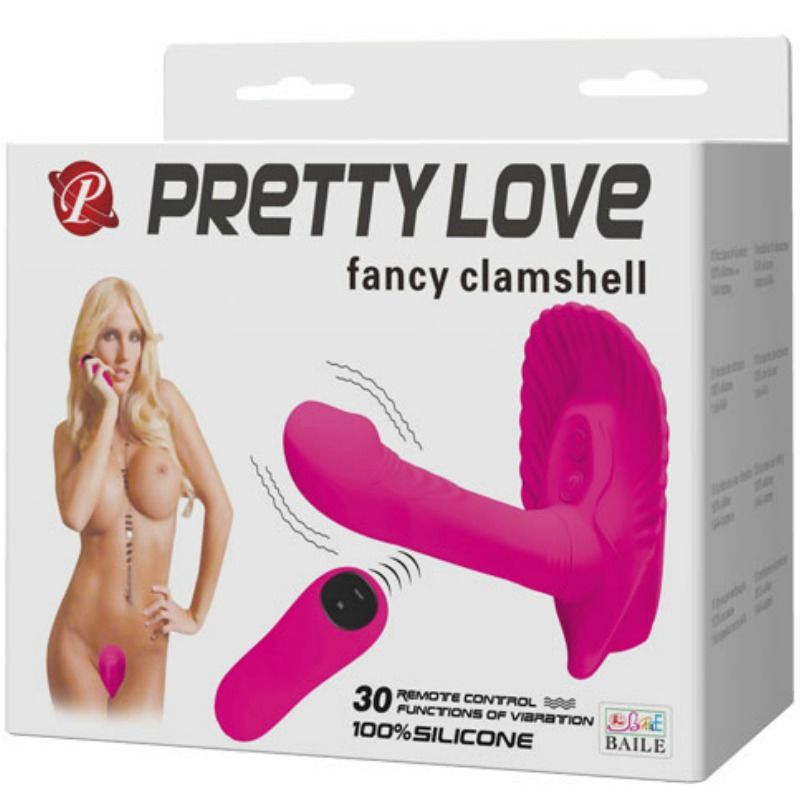 PRETTY LOVE - STIMOLATORE PUNTO G FLIRTATION FANCY A FORMA DI CONCHIGLIA