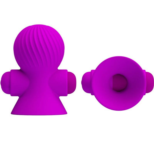 PRETTY LOVE - STIMOLATORE CAPEZZOLI NIPPLE SUCKER 12 FUNZIONI LILLA