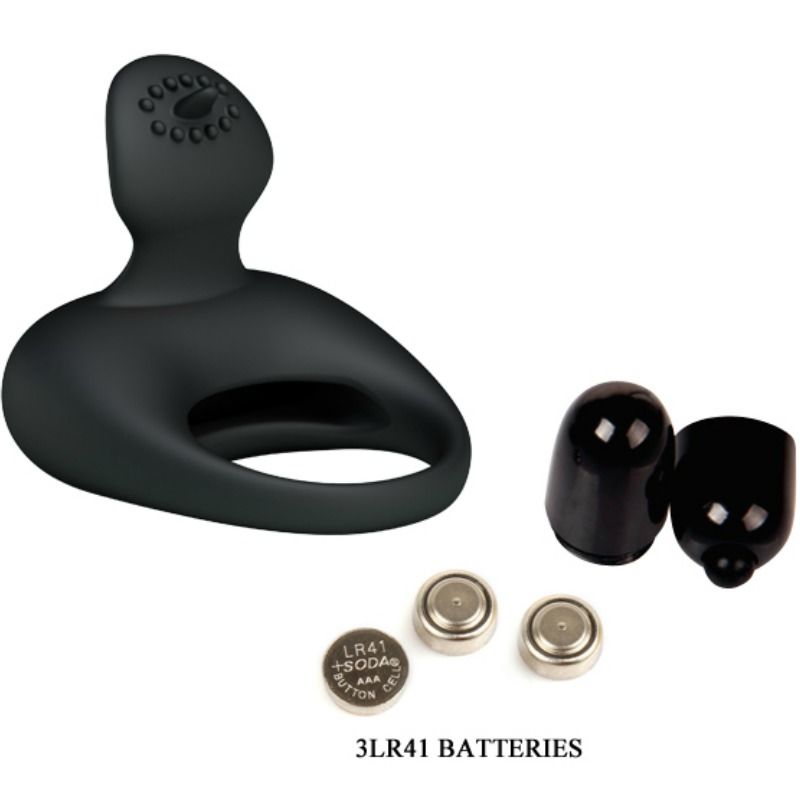PRETTY LOVE - ANELLO PENE VIBRANTE E STIMOLATORE CON LINGUA