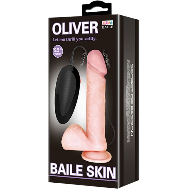 DILDO REALISTICO VIBRANTE OLIVER
