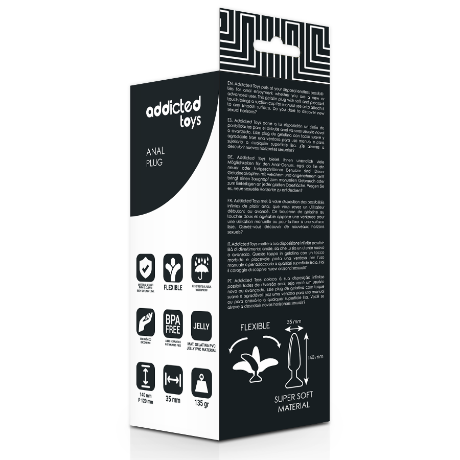 ADDICTED TOYS -PLUG ANALE 13.5 CM