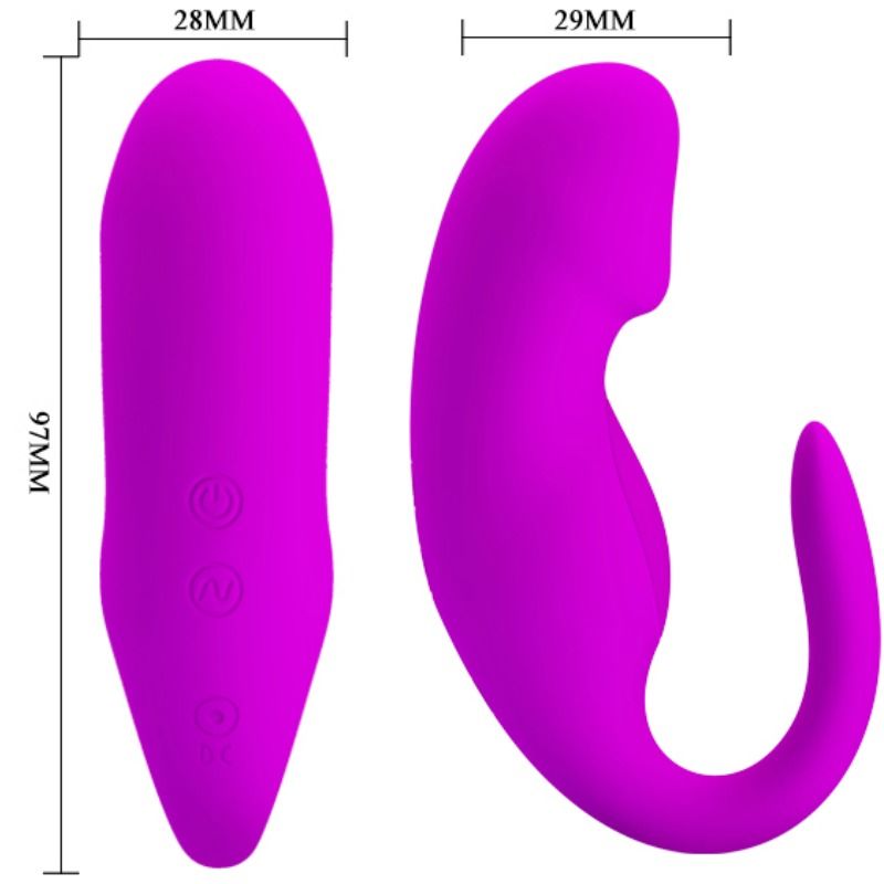PRETTY LOVE - MORSETTO STIMOLATORE TELECOMANDATO