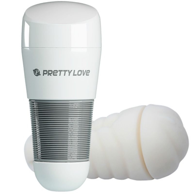 PRETTY LOVE - MASTURBATORE MASCHILE KITTY CON VAGINA BIANCO MOD 2