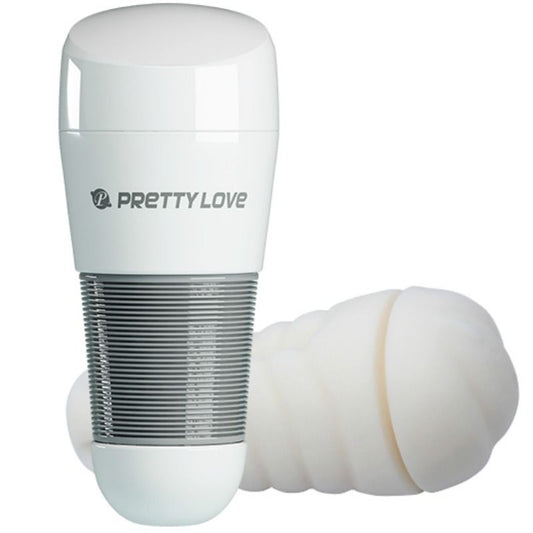 PRETTY LOVE - MASTURBATORE MASCHILE KITTY CON VAGINA BIANCO MOD 2
