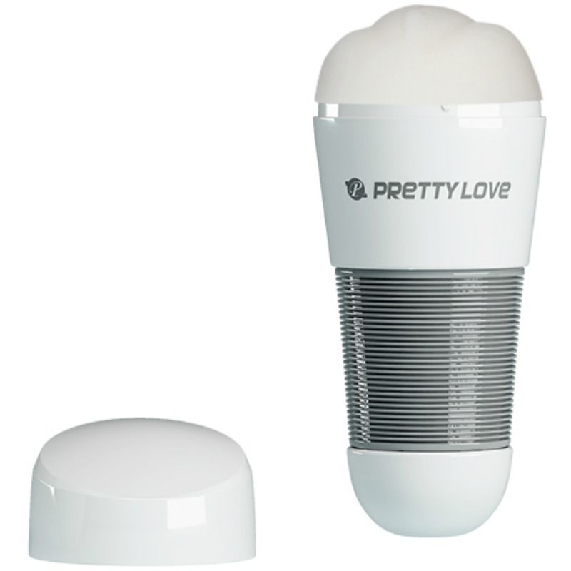 PRETTY LOVE - MASTURBATORE MASCHILE KITTY CON VAGINA BIANCO MOD 2