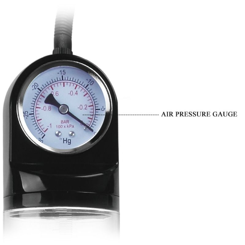 PRETTY LOVE - ALEXANDER ERECTION PUMP WITH BAROMETER POMPA PER EREZIONE CON BAROMETRO