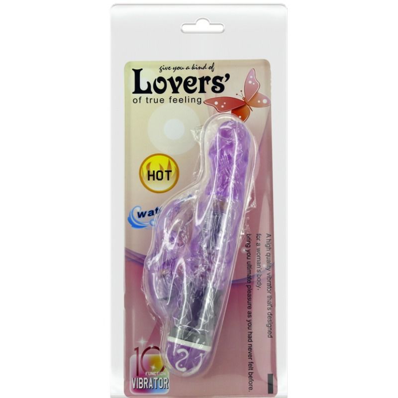 VIBRATORE CON RABBIT MULTIVELOCITÀ VIOLA