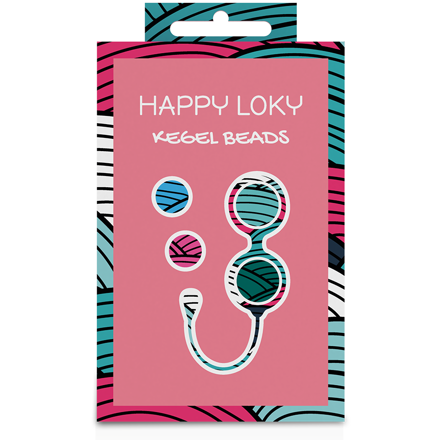 HAPPY LOKY - SET 4 PALLINE DI KEGEL VARI PESI