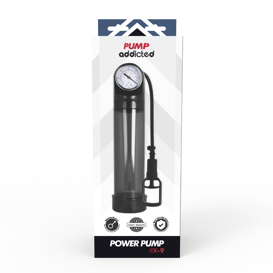 PUMP ADDICTED - RX9 POMPA PER POTENZIAMENTO PENE TRASPARENTE
