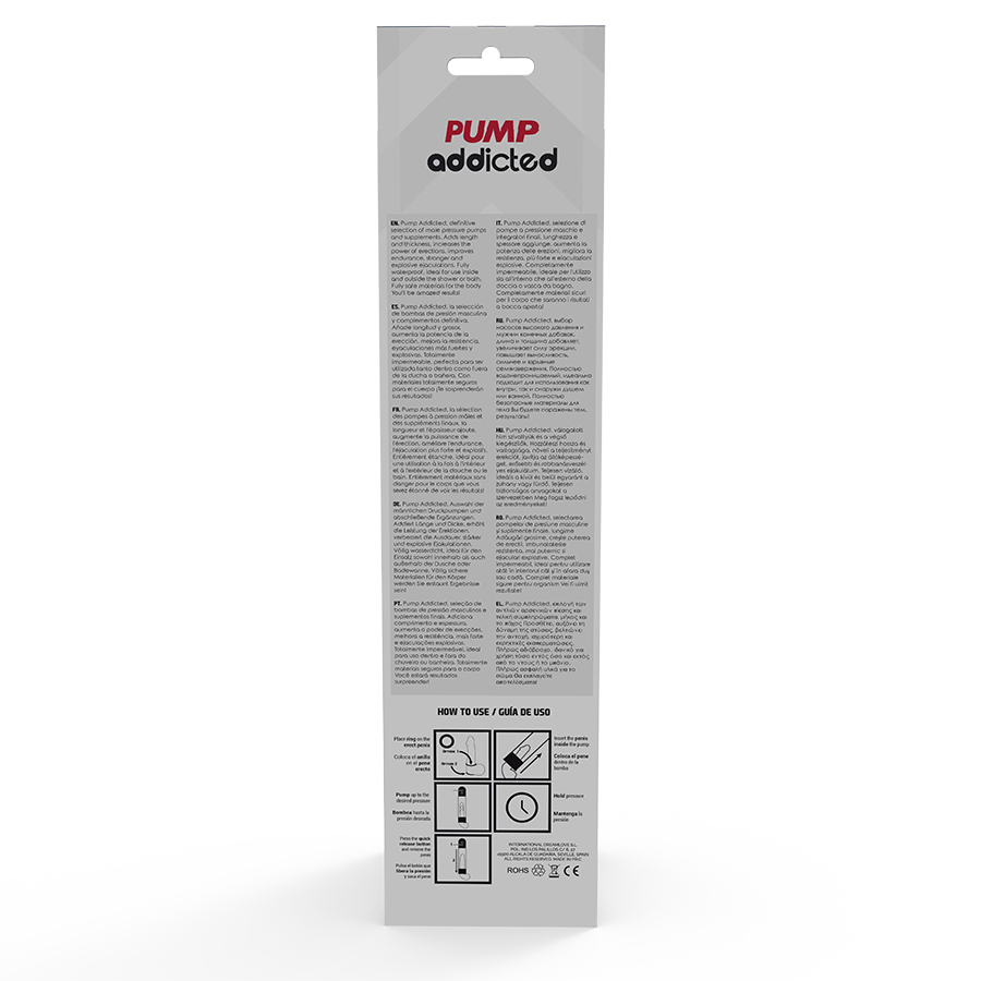 PUMP ADDICTED - RX11 POPMPA AUTOMATICA PENE PER EREZIONE