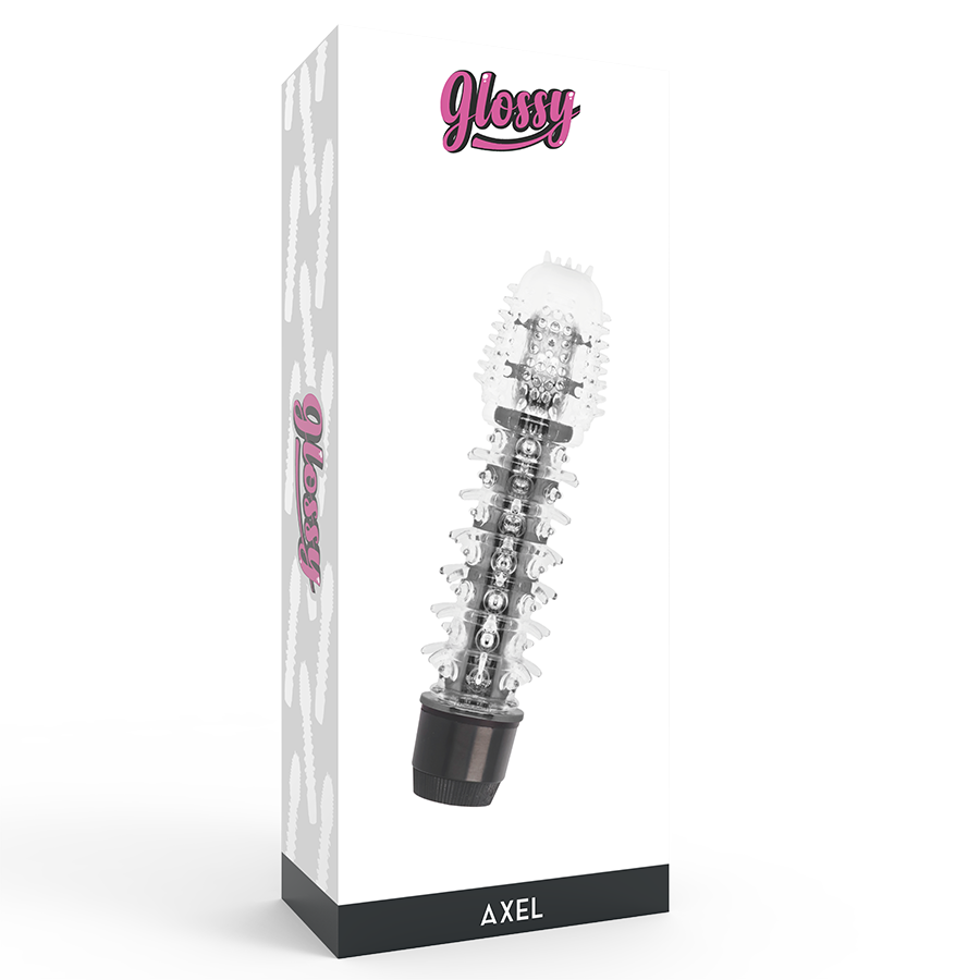 GLOSSY - AXEL VIBRATORE NERO