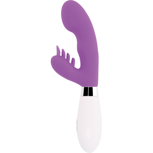 GLOSSY - ELVIS MASSAGGIATORE RABBIT VIOLA
