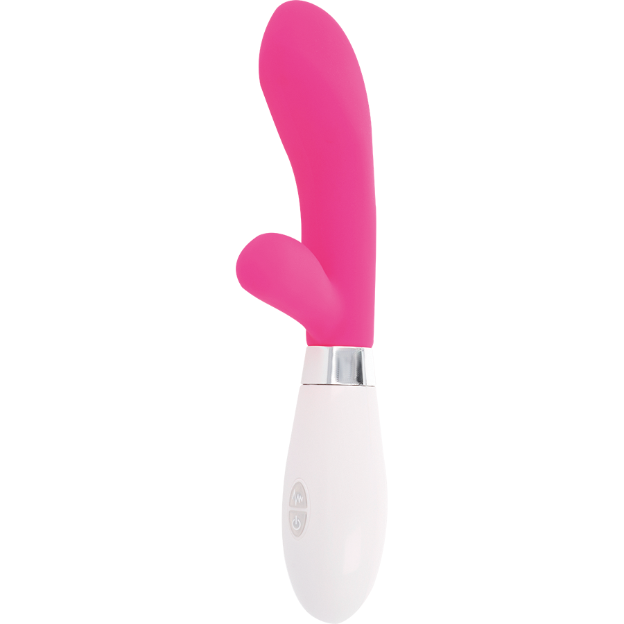 GLOSSY - JACKSON MASSAGGIATORE CON RABBIT ROSA