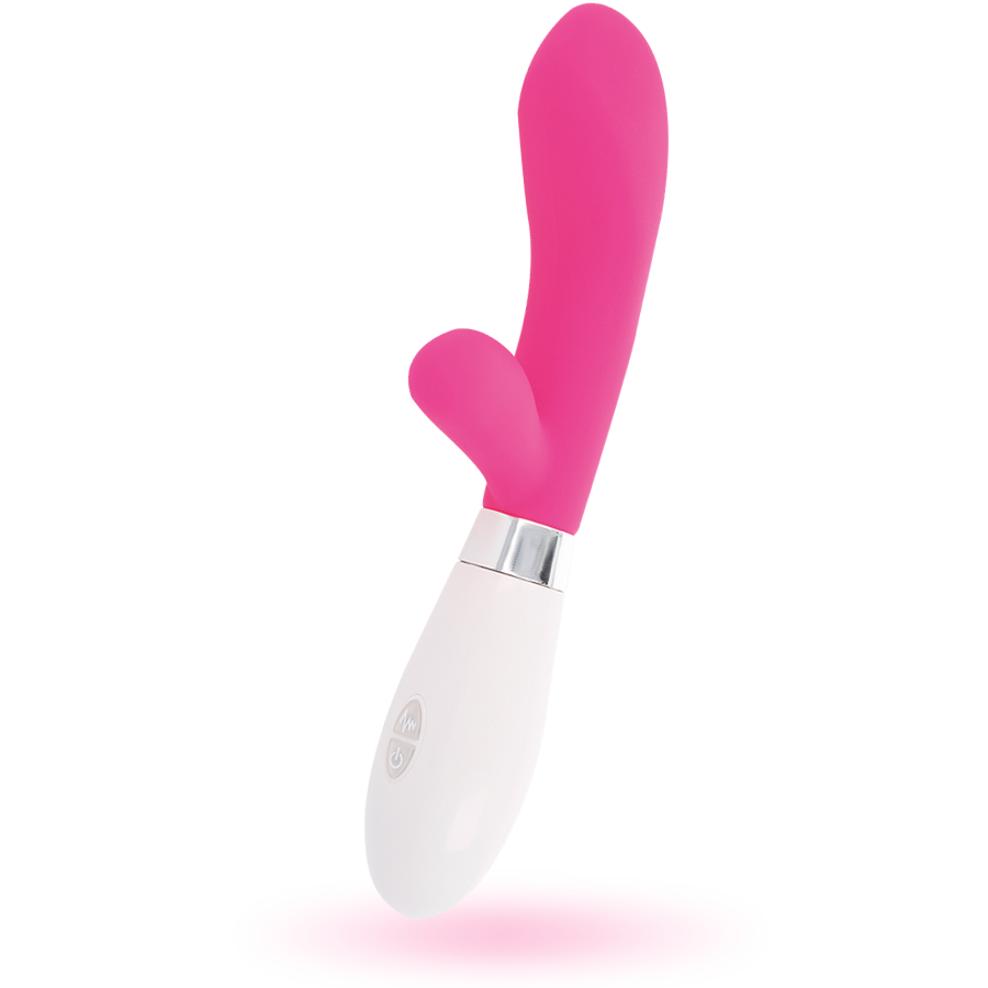GLOSSY - JACKSON MASSAGGIATORE CON RABBIT ROSA