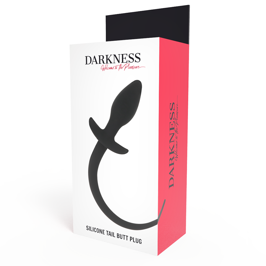 DARKNESS - PLUG ANALE SILICONE 28 CM NERO