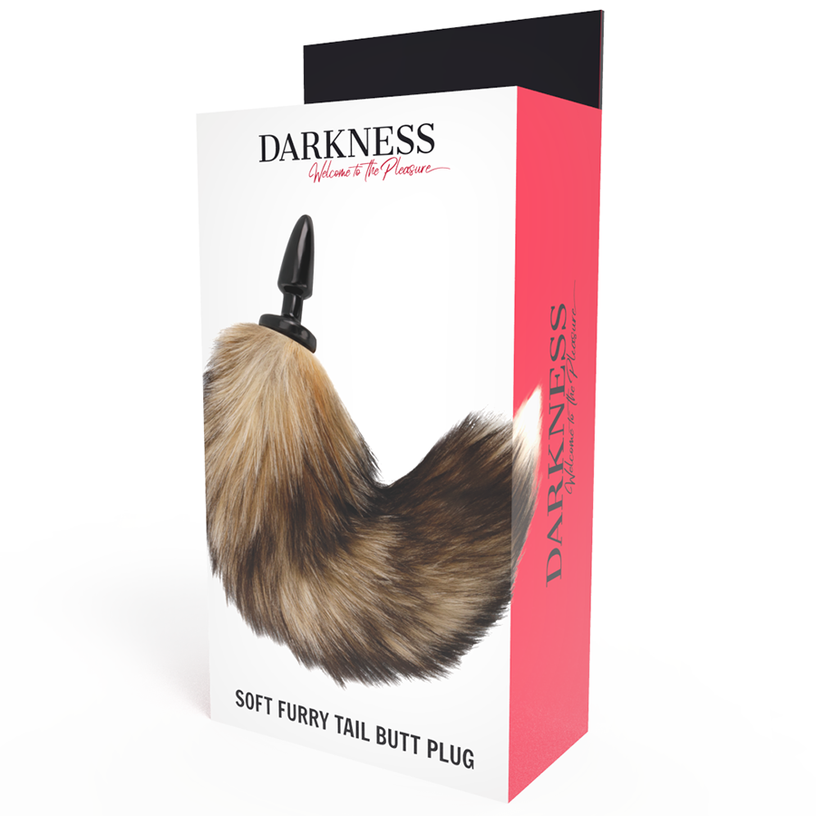 DARKNESS - PLUG ANALE IN SILICONE CON CODA
