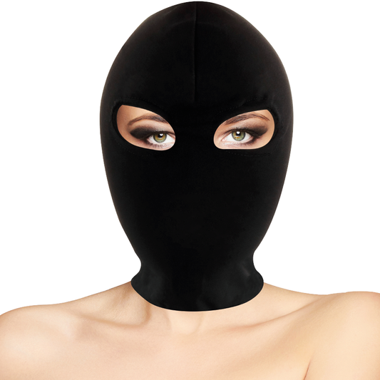 DARKNESS - MASCHERA DI SOTTOMISSIONE CON APERTURA OCCHI NERA