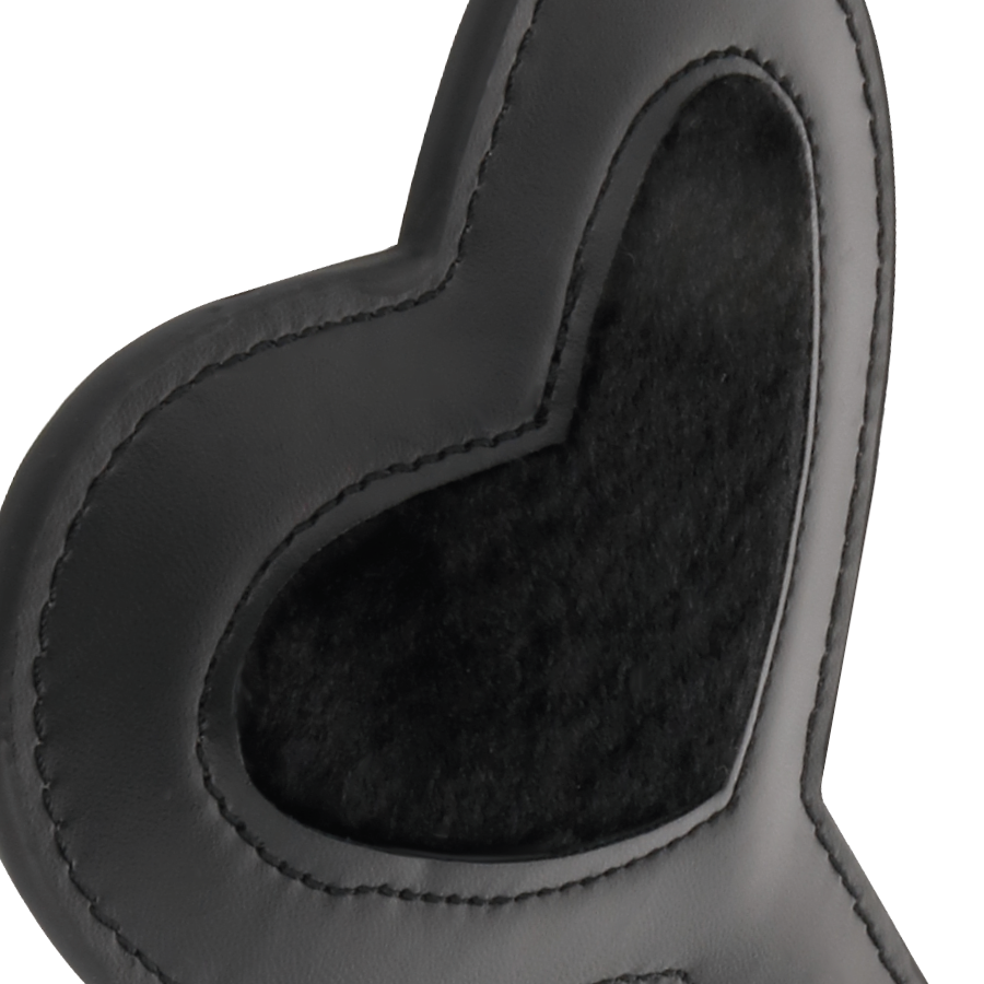 DARKNESS - FETISH  PADDLE IN VELLUTO NERO