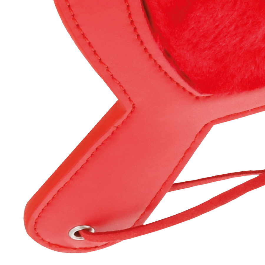 DARKNESS - FETISH PADDLE IN VELLUTO ROSSO