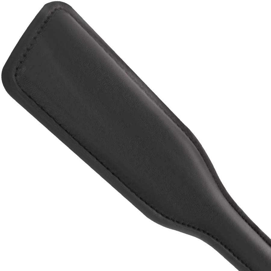DARKNESS - PADDLE NERO IN VERA PELLE