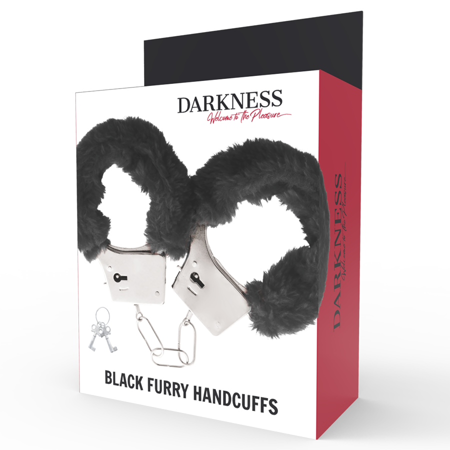 DARKNESS - MANETTE IN METALLO CON FODERA NERA