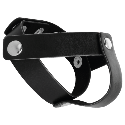 DARKNESS - ANELLO IN CUOIO PER PENE E TESTICOLI