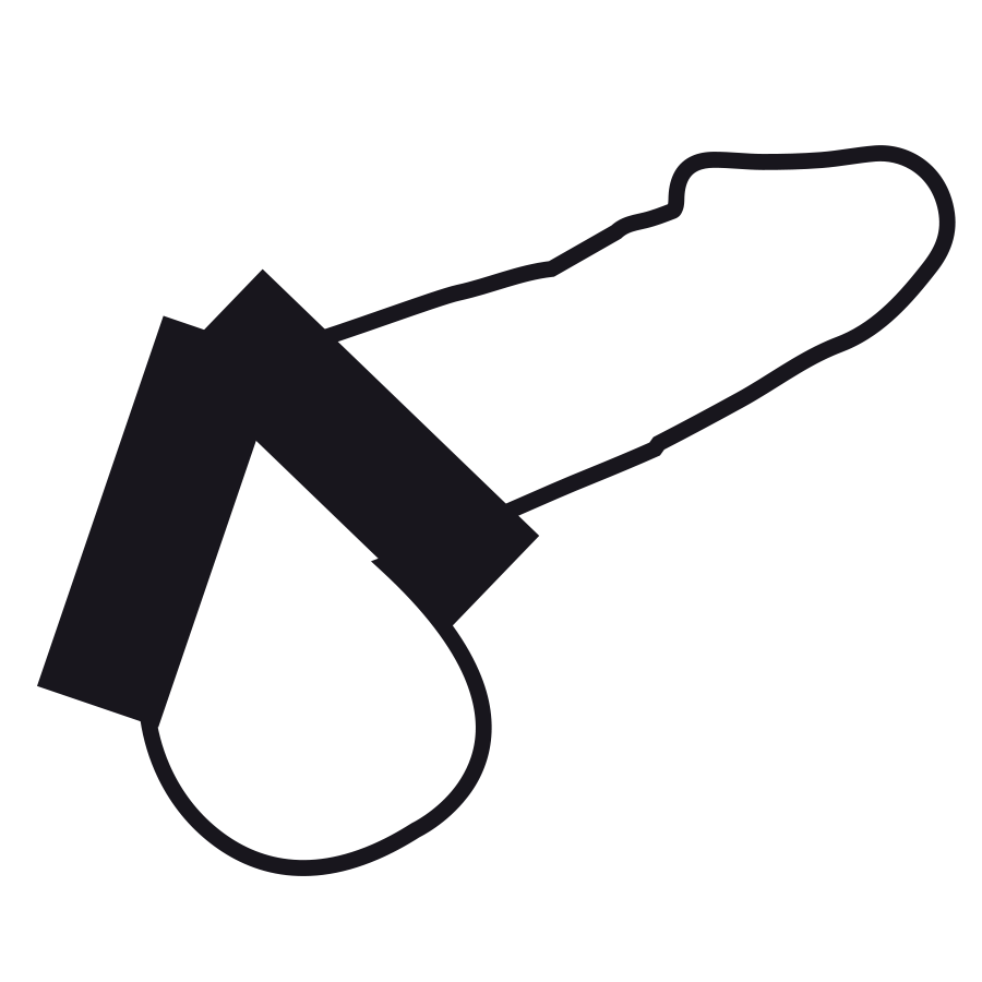 DARKNESS - DOPPIO ANELLO FLESSIBILE PER IL PENE