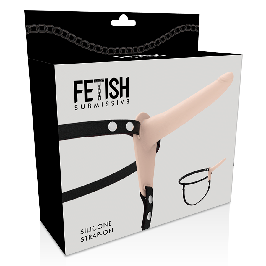 FETISH SUBMISSIVE - HARNESS IN SILICONE 15 CM NUDE