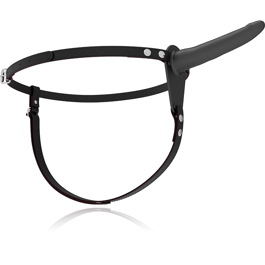 FETISH SUBMISSIVE - HARNESS IN SILICONE 15 CM NERO