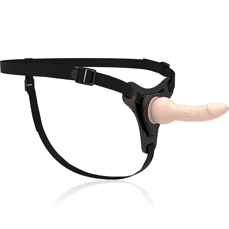 FETISH SUBMISSIVE - HARNESS IN SILICONE REALISTICO 16 CM NUDE