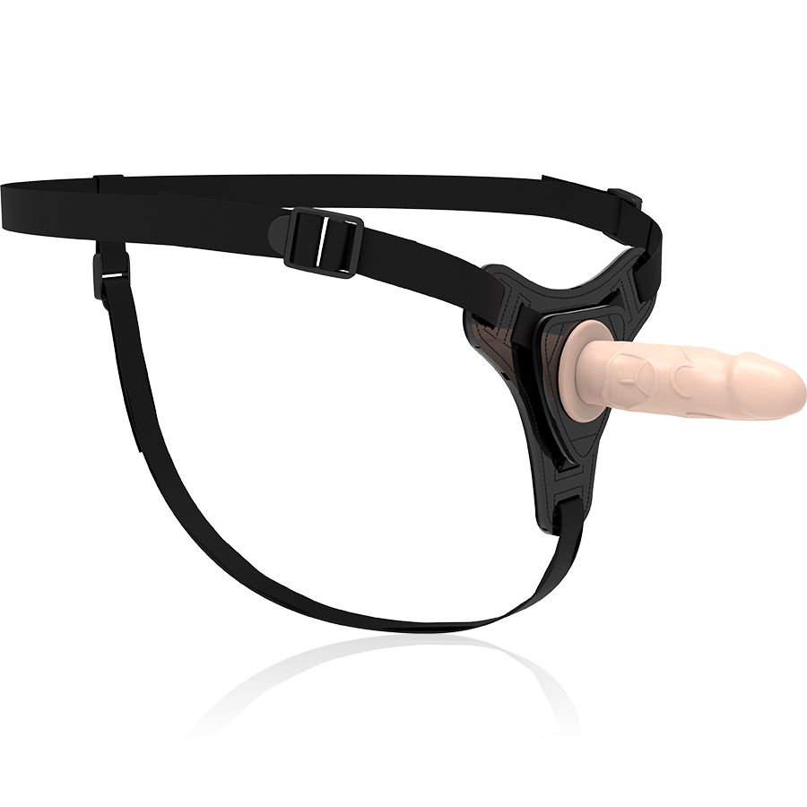 FETISH SUBMISSIVE - HARNESS IN SILICONE REALISTICO NUDE 12,5 CM