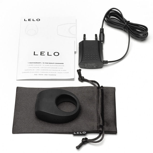 LELO - TOR II ANELLO VIBRANTE DI COPPIA  NERO