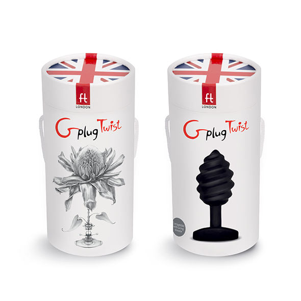 G-VIBE - GPLUG TWIST PLUG CON VIBRAZIONE NERO