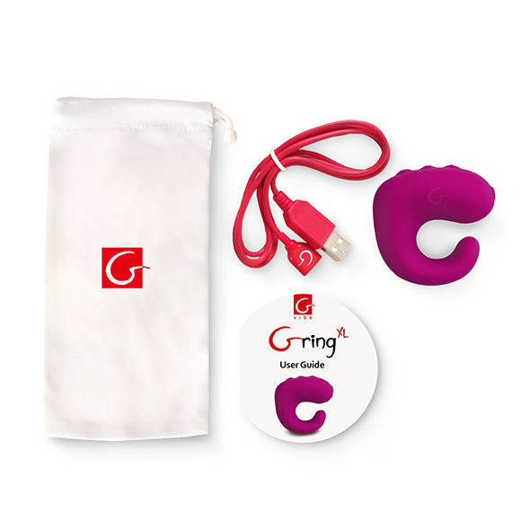 G-VIBE - FUN TOYS GRING XL ANELLO VIBRATORE FUCSIA