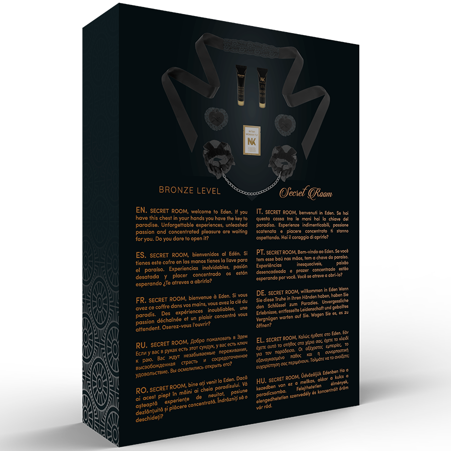 SECRET ROOM - PLEASURE KIT BRONZE LEVEL 1 SET DI TOYS DI COPPIA