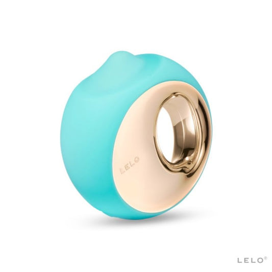 LELO - ORA 3 MASSAGGIATORE  SIMULATORE SESSO ORALE  VERDE ACQUA