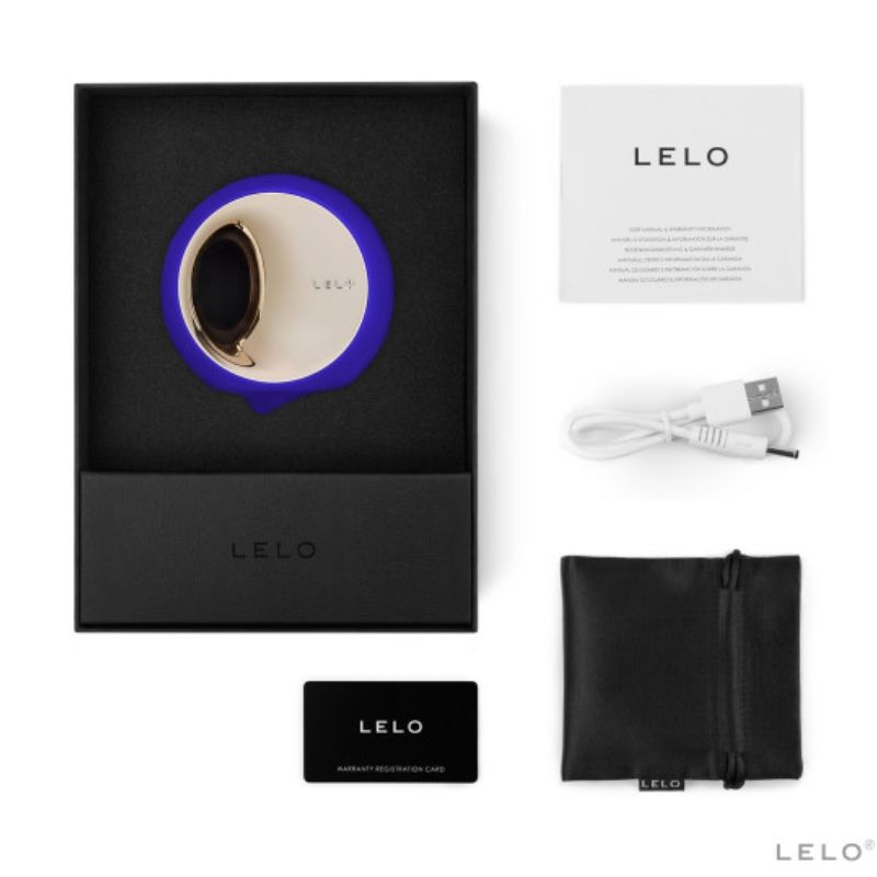 LELO - ORA 3 MASSAGGIATORE SIMULATORE SESSO ORALE BLU NOTTE