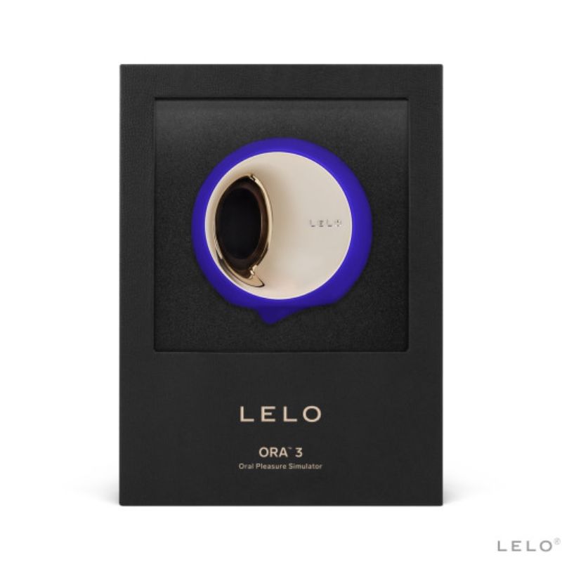LELO - ORA 3 MASSAGGIATORE  SIMULATORE SESSO ORALE BLU NOTTE