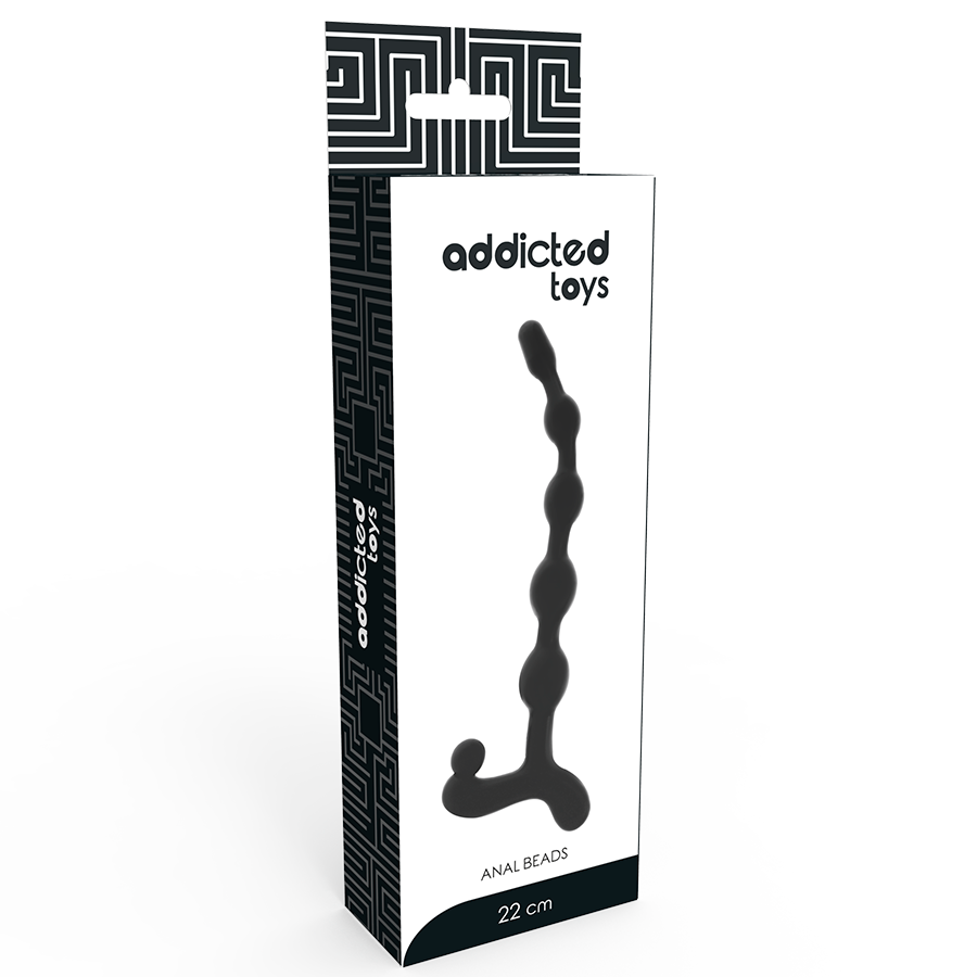 ADDICTED TOYS - SFERE ANALI 22 CM NERE
