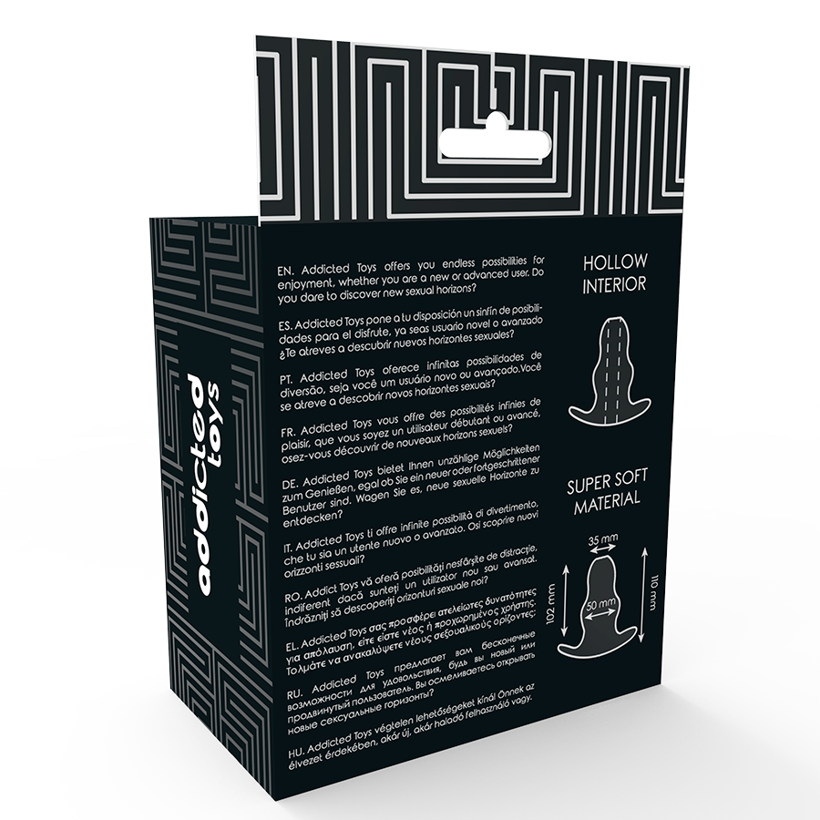 ADDICTED TOYS - DILATATORE ANALE MEDIO 11 CM  TRASPARENTE